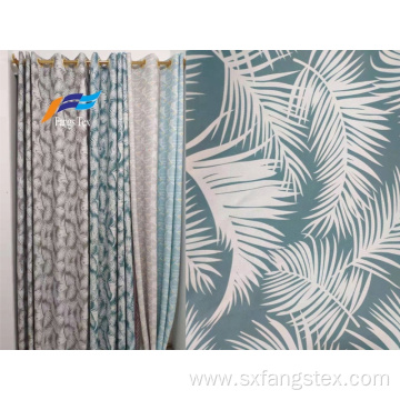 Beautiful Floral Printing Custom Polyester Curtain Fabric